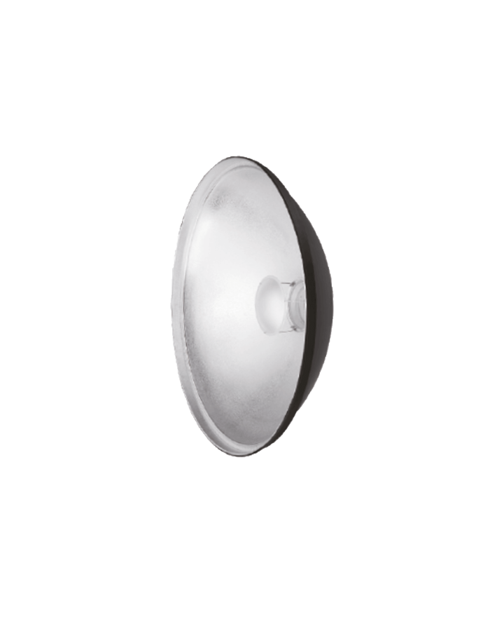 Beauty Dish aluminio QZ-40 plata