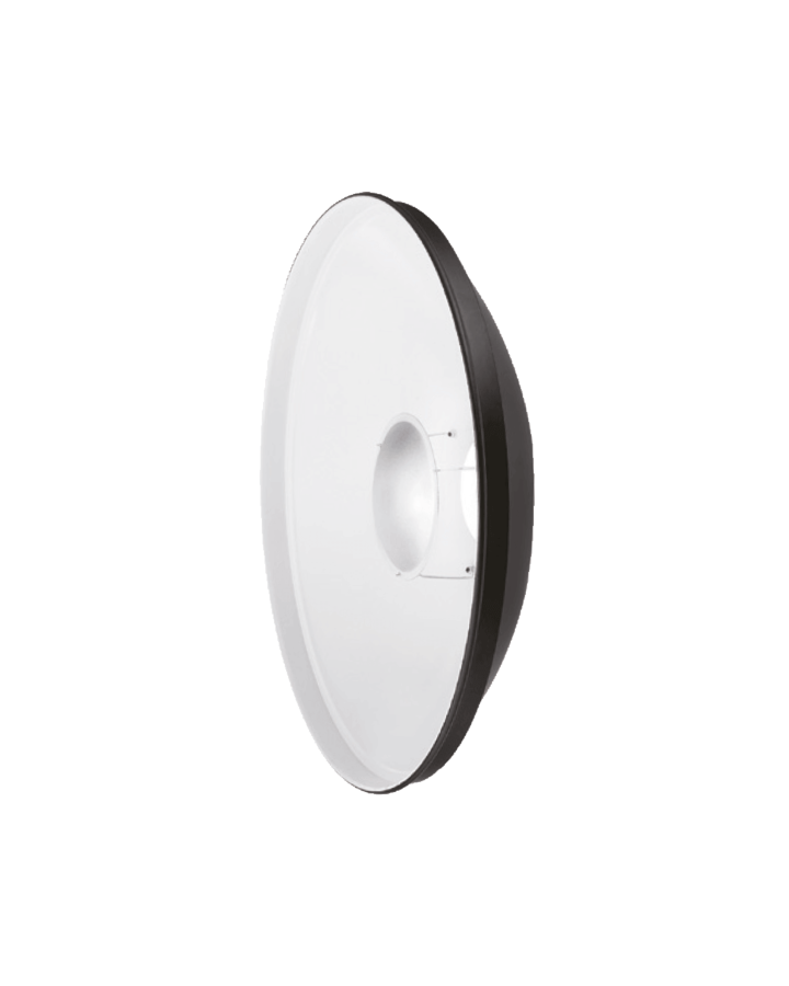 Beauty Dish aluminio QZ-50 plata