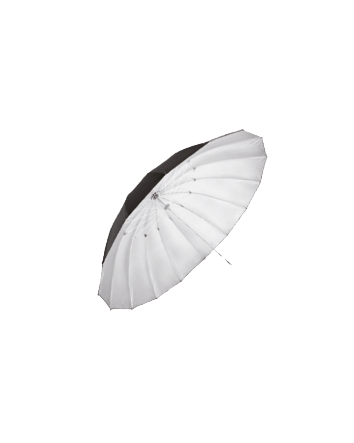 Paraguas 100 cm Negro/Plata